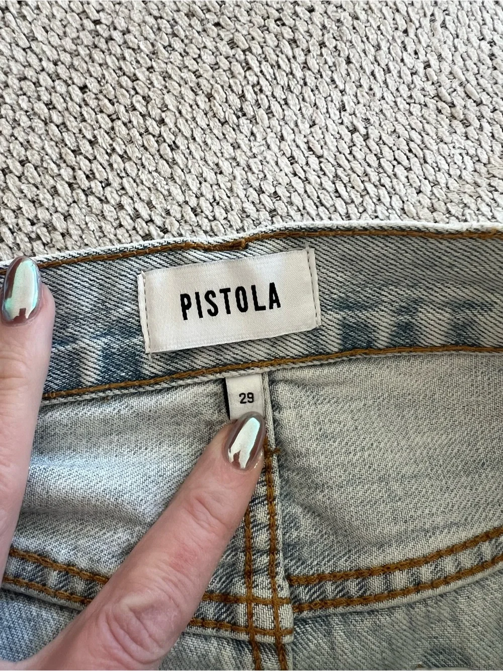 ☀️ Lakeside Cutoffs - Pistola Light Wash Denim Shorts